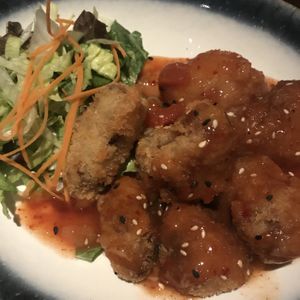 Crispy balls (like pork balls)  at Feel Seoul Good in Berlin