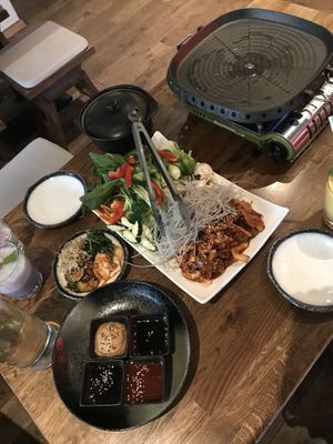 Korean bbq for two at Feel Seoul Good in Berlin