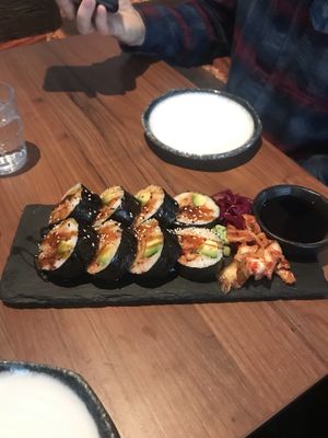 Vegan tuna roll 😍 at Feel Seoul Good in Berlin