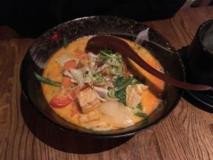 Red Curry Soup at Feel Seoul Good in Berlin