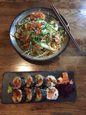 Beautiful food! at Feel Seoul Good in Berlin