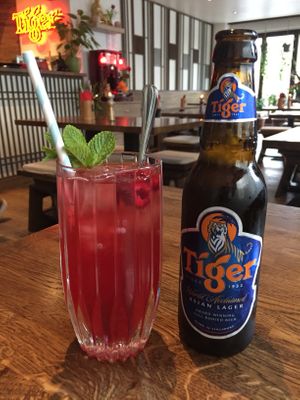 Refreshments 🍺  at Feel Seoul Good in Berlin