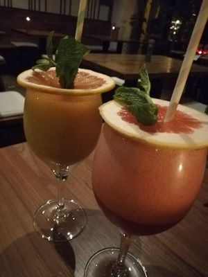 Very nice cocktails at Feel Seoul Good in Berlin