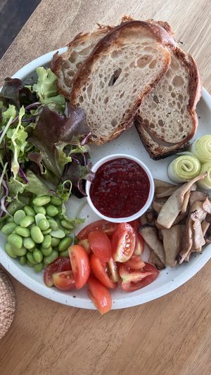 Mushroom heads breakfast  at Indie Beach in Koh Chang