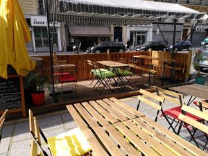 Terrace at Happiz - Monge in Paris