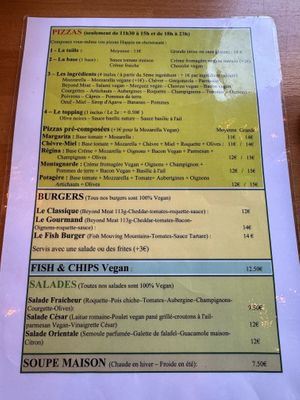 Menu - June 2025 at Happiz - Monge in Paris