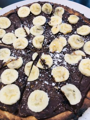 Nocciolata Vegan & Bananes at Happiz - Monge in Paris