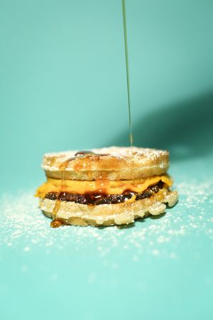 A.M. Waffle at Vegan Junkie - Tavern Flower Food Truck in Fort Lauderdale