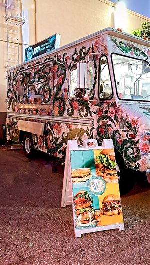 Our food truck  at Vegan Junkie - Tavern Flower Food Truck in Fort Lauderdale