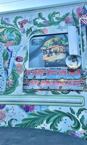 Food truck design  at Vegan Junkie - Tavern Flower Food Truck in Fort Lauderdale