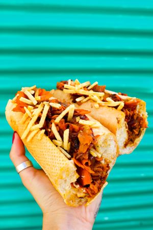 Philly Chz Stk at Vegan Junkie - Tavern Flower Food Truck in Fort Lauderdale