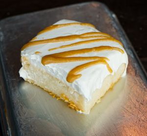 Gluten Free Salted Date Caramel 3 Leches at Vegan Junkie - Tavern Flower Food Truck in Fort Lauderdale