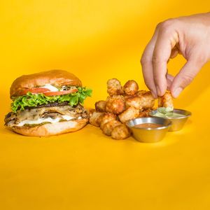 The Churri Deluxe at Vegan Junkie - Tavern Flower Food Truck in Fort Lauderdale