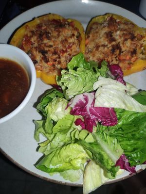 gefüllte Paprika at Baba Pool Club in Phuket