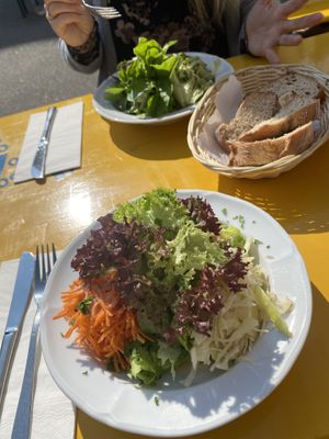 Green Salad // Mixed Salad  at Hirscheneck in Basel