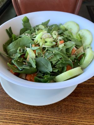 Dan Dan noodles  at Dharma's in Capitola