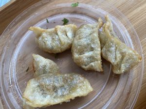 Crispy veggie dumplings   at Banana Tree - Maida Vale in West London