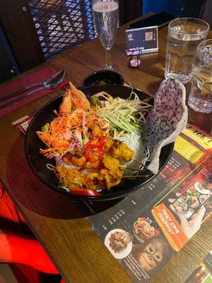 Bun bo salad  at Banana Tree - Maida Vale in West London