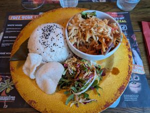 Groene curry, vegan at Banana Tree - Maida Vale in West London