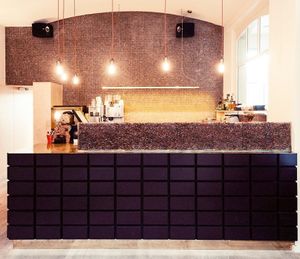 Our beautiful chocolate bar. at Mayana in Ghent