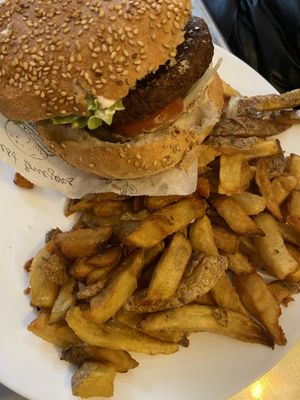 Burger  at Yoyo Foodworld in Berlin