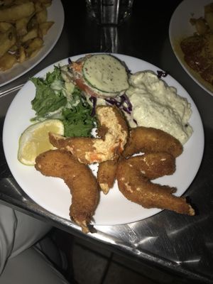 Shrimps  at Yoyo Foodworld in Berlin