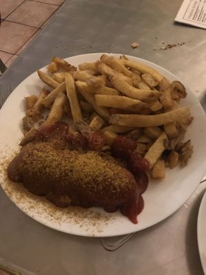 Currywurst  at Yoyo Foodworld in Berlin