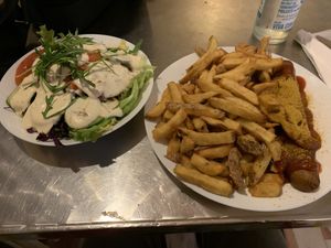 Currywurst   at Yoyo Foodworld in Berlin