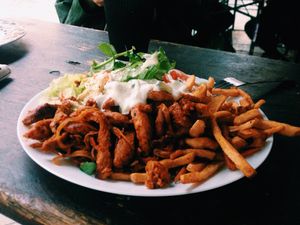 gyros teller  at Yoyo Foodworld in Berlin
