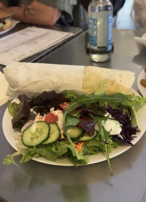 Wrap mit Salat   at Yoyo Foodworld in Berlin