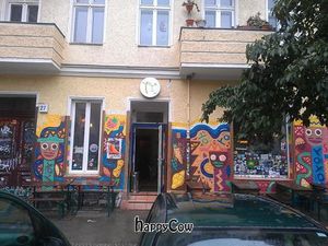 Outside at Yoyo Foodworld in Berlin