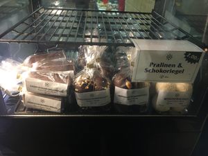 chocolate pralins  at Yoyo Foodworld in Berlin