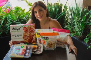 Variety of vegan brands at Mr. Tofu - Avelo Market in Puebla