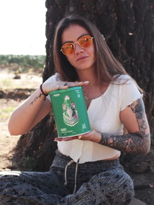 Vegan proteins at Mr. Tofu - Avelo Market in Puebla