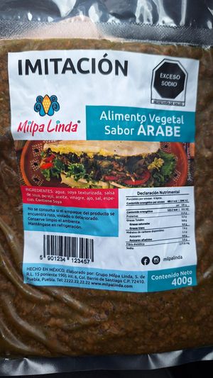 Aquí en Avelo venden esta delicia (Soya tipo Árabe) a un buen precio 😋 at Mr. Tofu - Avelo Market in Puebla