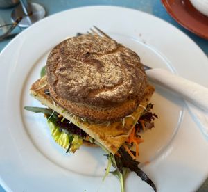 Marinated Tofu Burger  at My Rainbow Dreams in Dickson