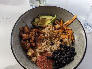 Southwest Bowl made vegan at Pure Kitchen in Frisco