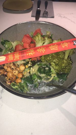 Zoodle bowl at Pure Kitchen in Frisco