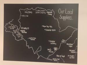 Catch 22 Brasserie Local Suppliers at Catch 22 Brasserie in Anglesey
