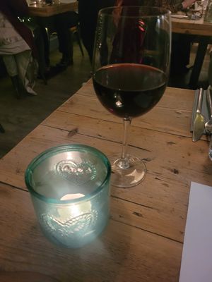 Red Wine: Padrera Monastrell at Catch 22 Brasserie in Anglesey