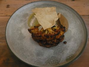Miso Cauliflower Steak at Catch 22 Brasserie in Anglesey