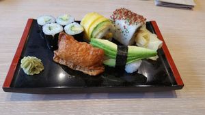 Most of the vegan sushi at Negishi - Steinen in Basel