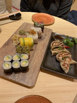 Sushi and gyoza at Negishi - Pelikanplatz in Zurich
