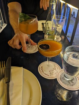 Cocktails at Di Vino Dante in Puerto Vallarta