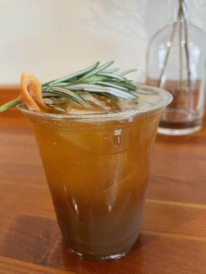 Sun ship--cute but I didn’t like it  at Ghost Note Coffee in Seattle