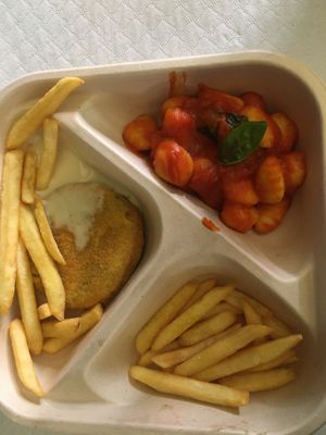 Kid menu takeaway at GingerGi in Padua