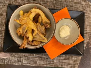 Verdure panate  at GingerGi in Padua