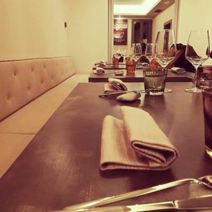 Mise en place at GingerGi in Padua