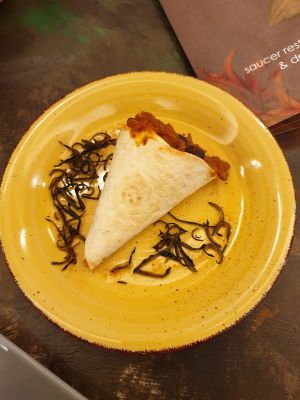 Spicy tortilla at GingerGi in Padua