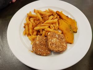 Lunch plate at GingerGi in Padua